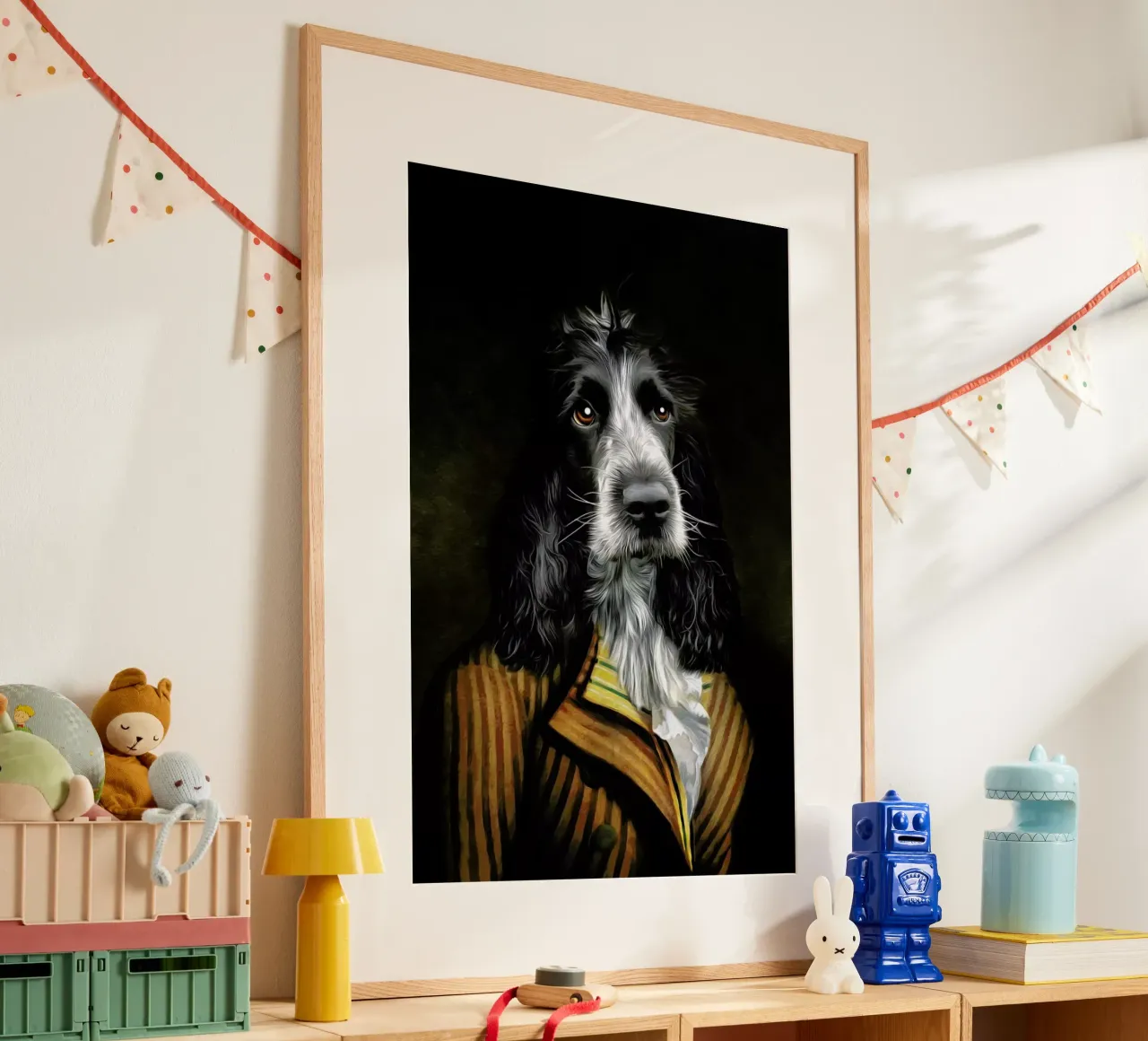 Charly poster con telaio in plastica da Tein Lucasson