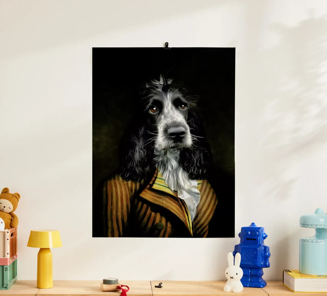 Charly poster con telaio in plastica da Tein Lucasson