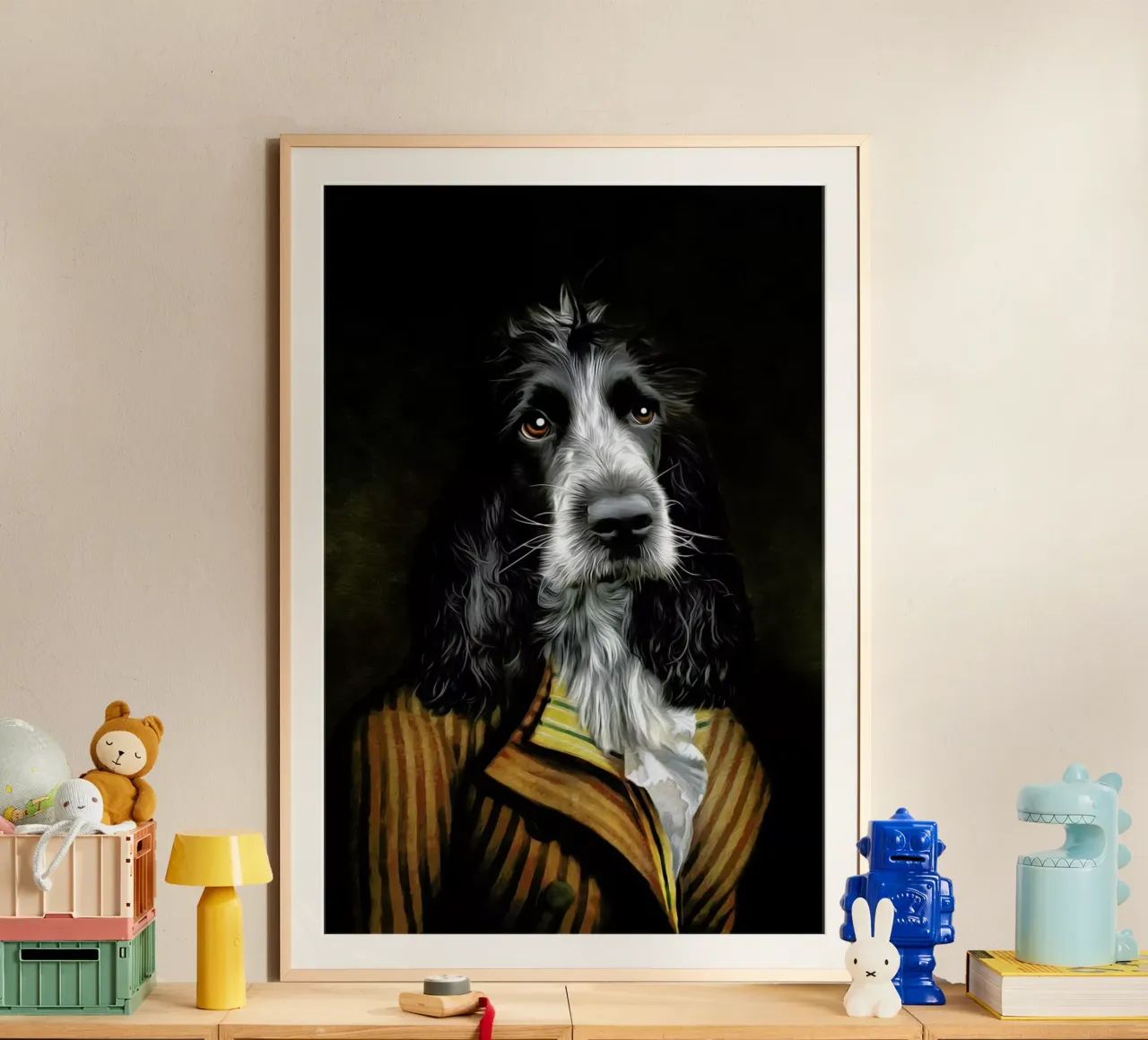 Charly poster con telaio in plastica da Tein Lucasson