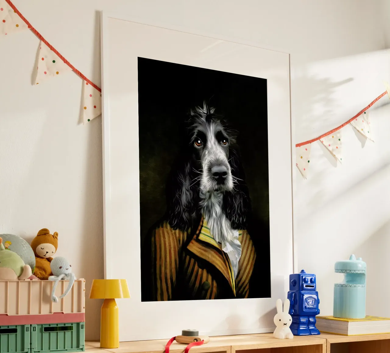 Charly poster con telaio in plastica da Tein Lucasson