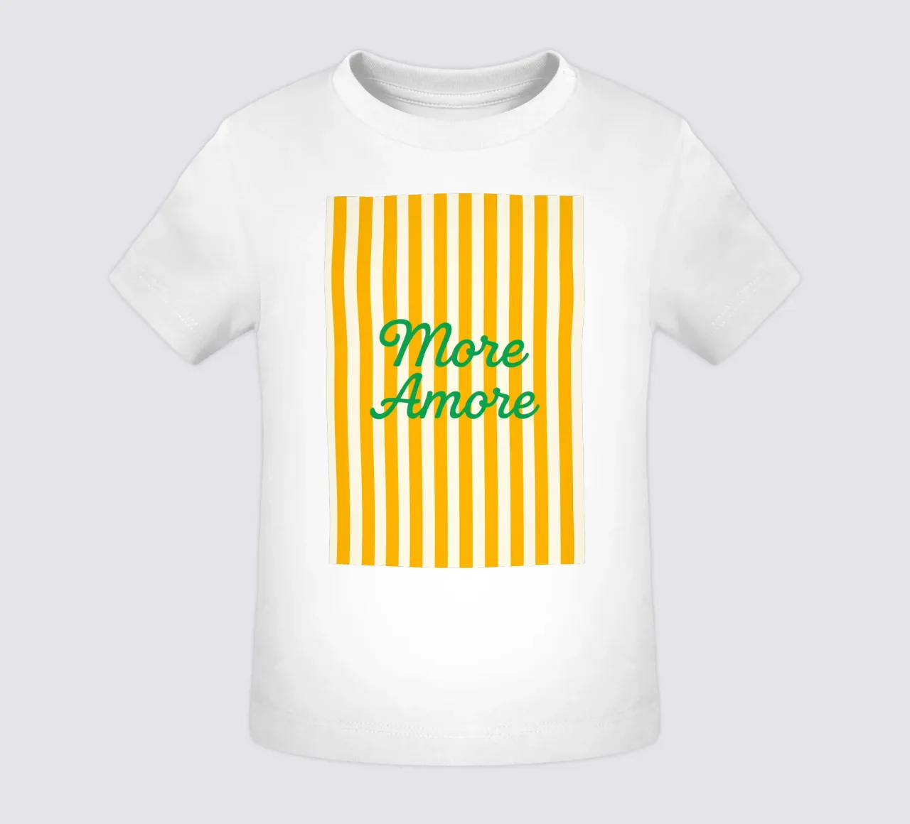 More Amore maglietta neonato da Attaboy Dsgn