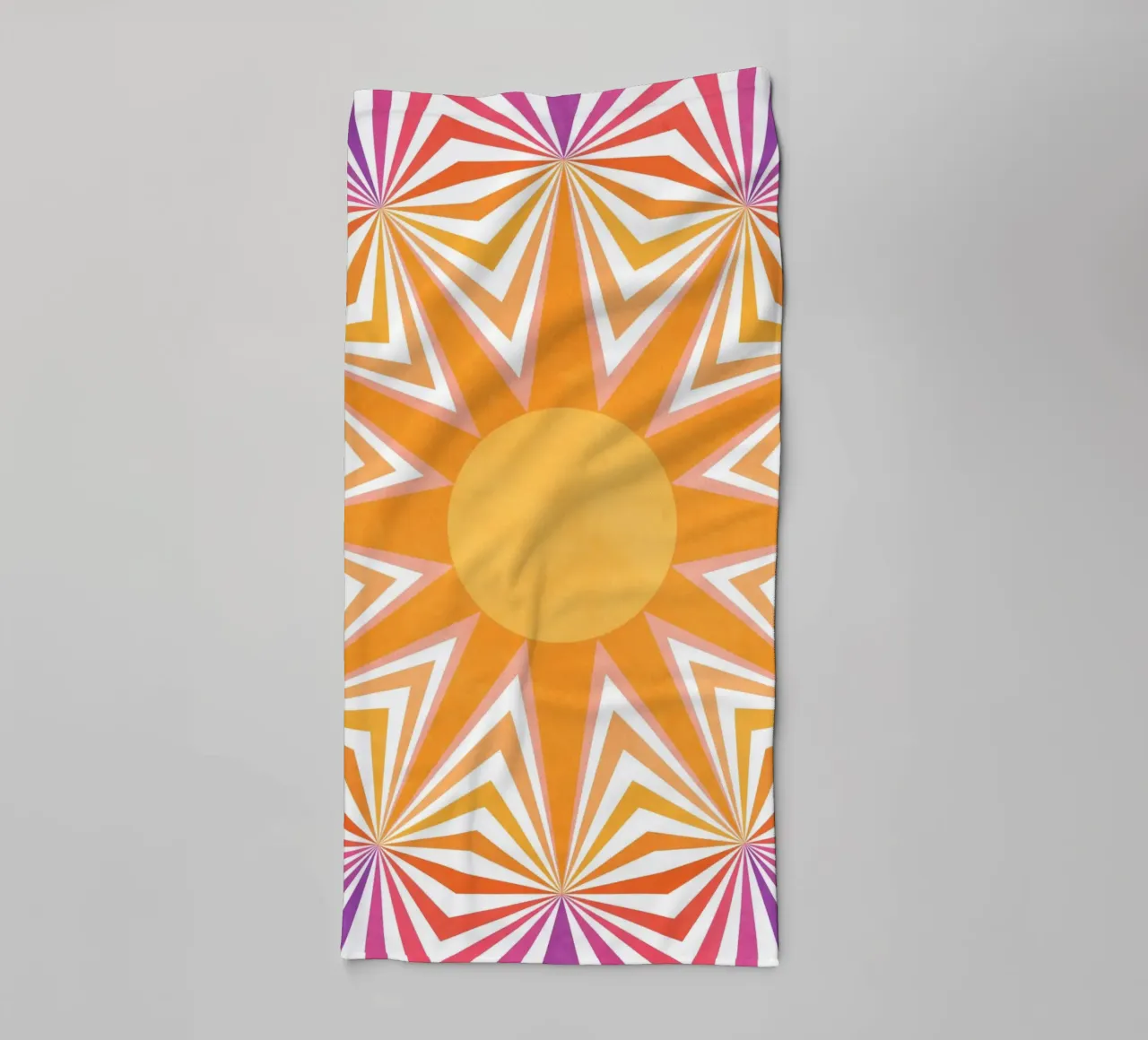 The Sun towel by lovely lines