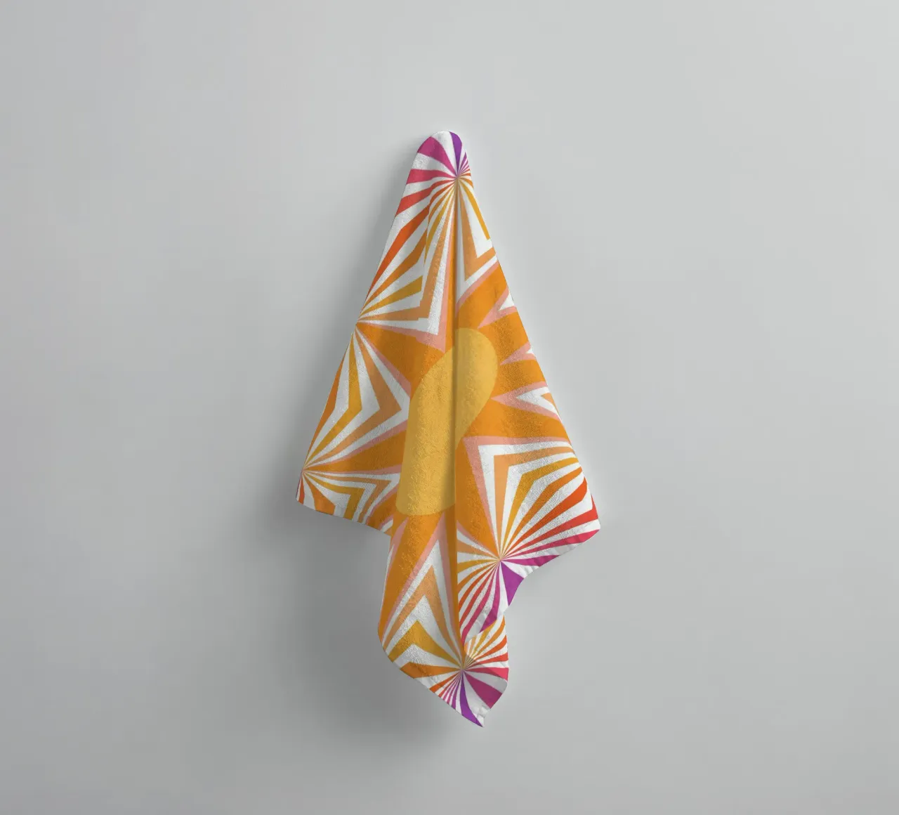 The Sun towel by lovely lines