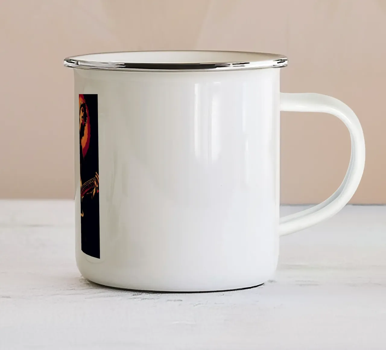 billie joe armstrong arte tazza in smalto da music soul