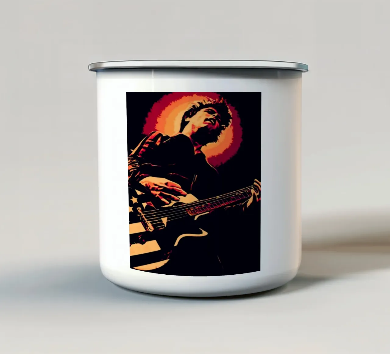 billie joe armstrong arte tazza in smalto da music soul