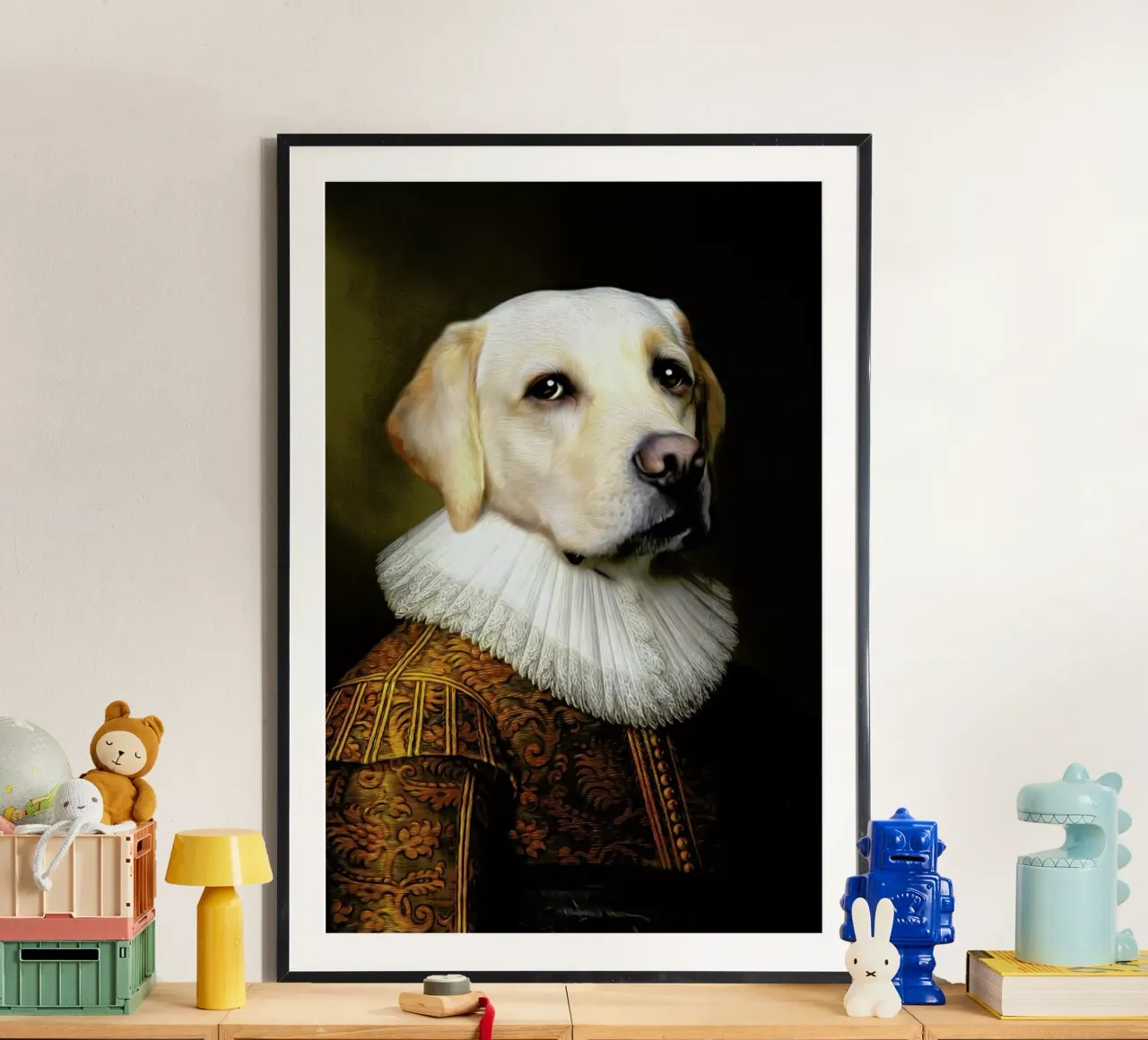 Billie poster con telaio in alluminio da Tein Lucasson