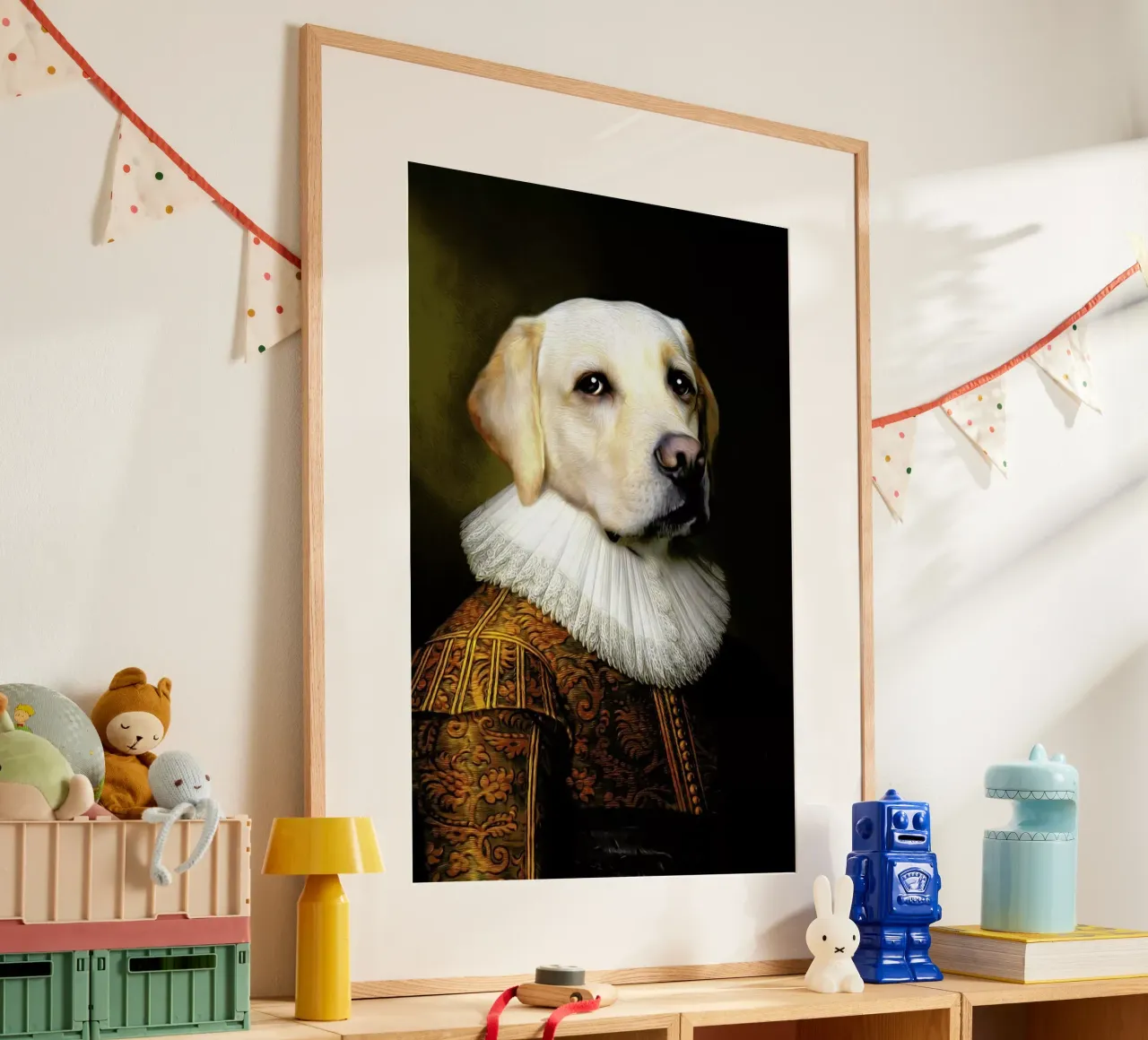 Billie poster con telaio in alluminio da Tein Lucasson
