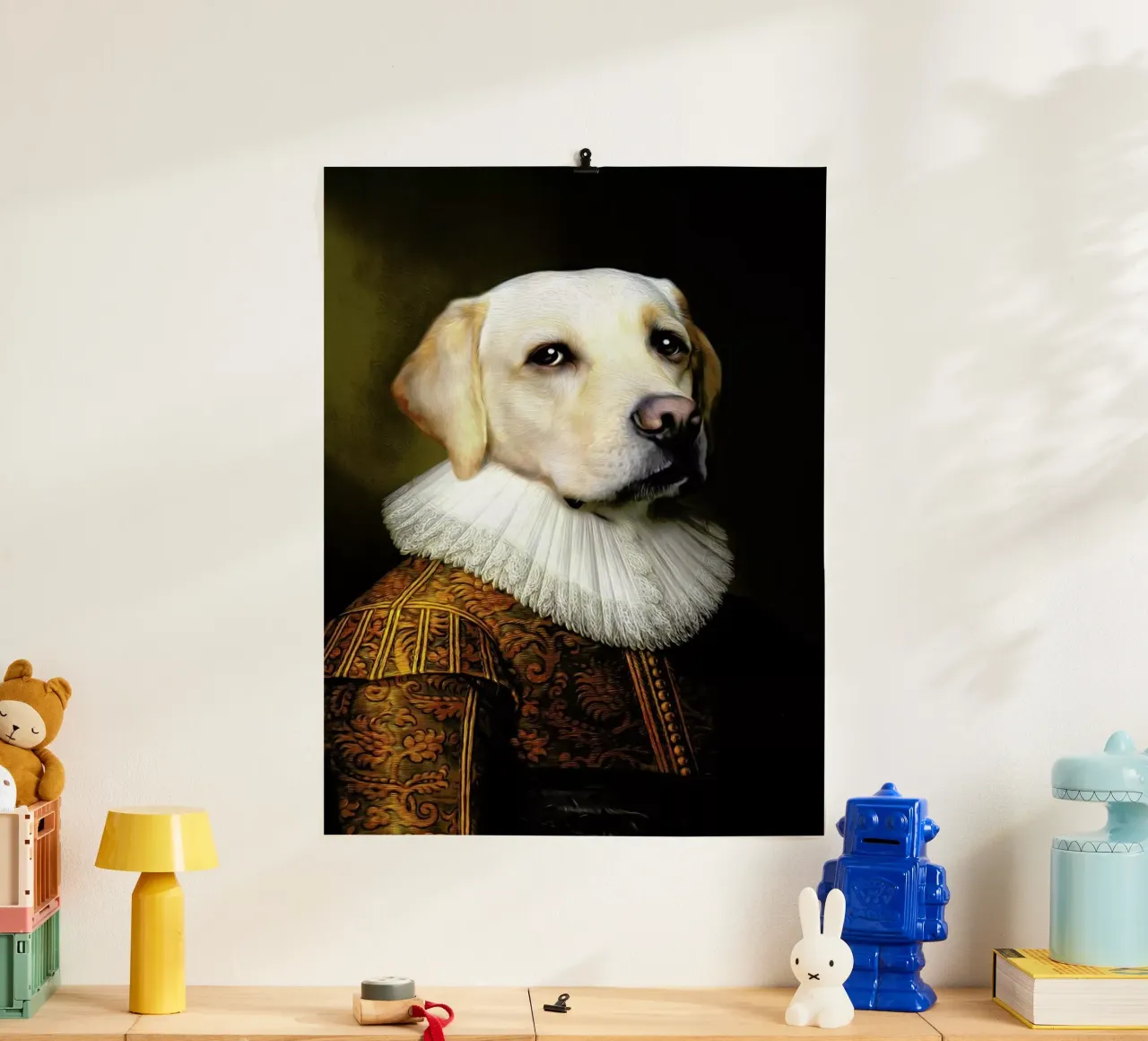 Billie poster con telaio in alluminio da Tein Lucasson