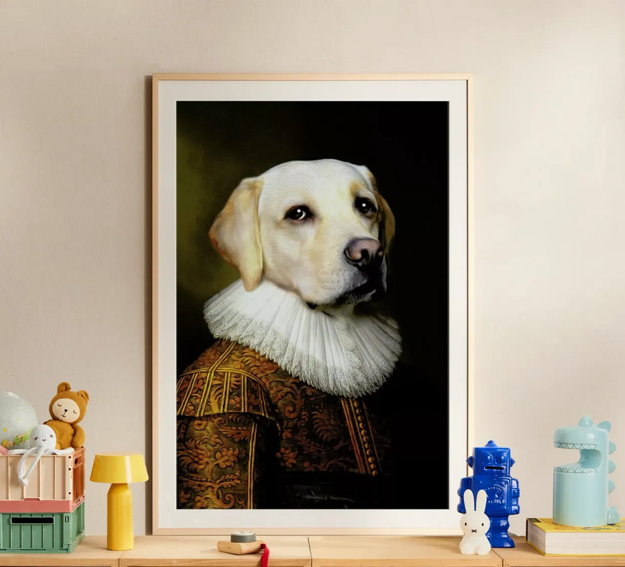 Billie poster con telaio in alluminio da Tein Lucasson