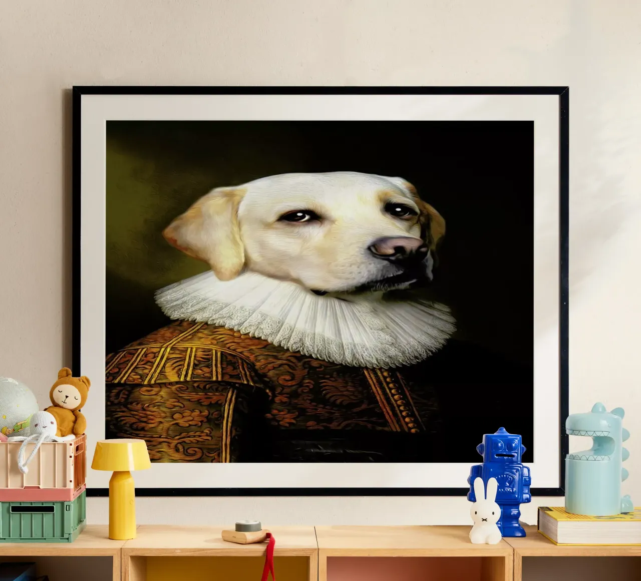Billie poster con telaio in alluminio da Tein Lucasson