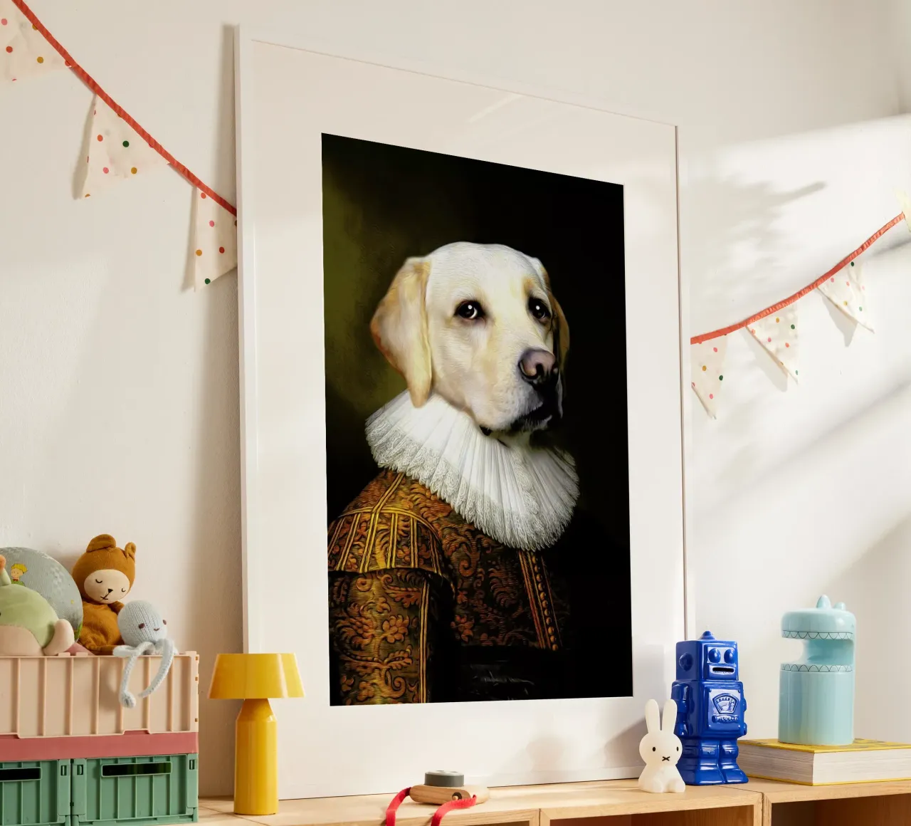 Billie poster con telaio in alluminio da Tein Lucasson