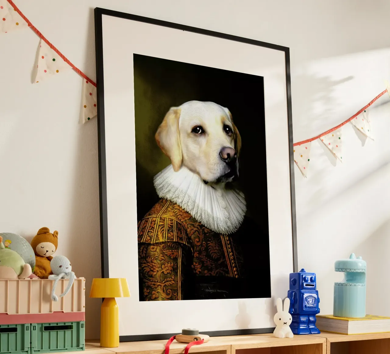 Billie poster con telaio in alluminio da Tein Lucasson