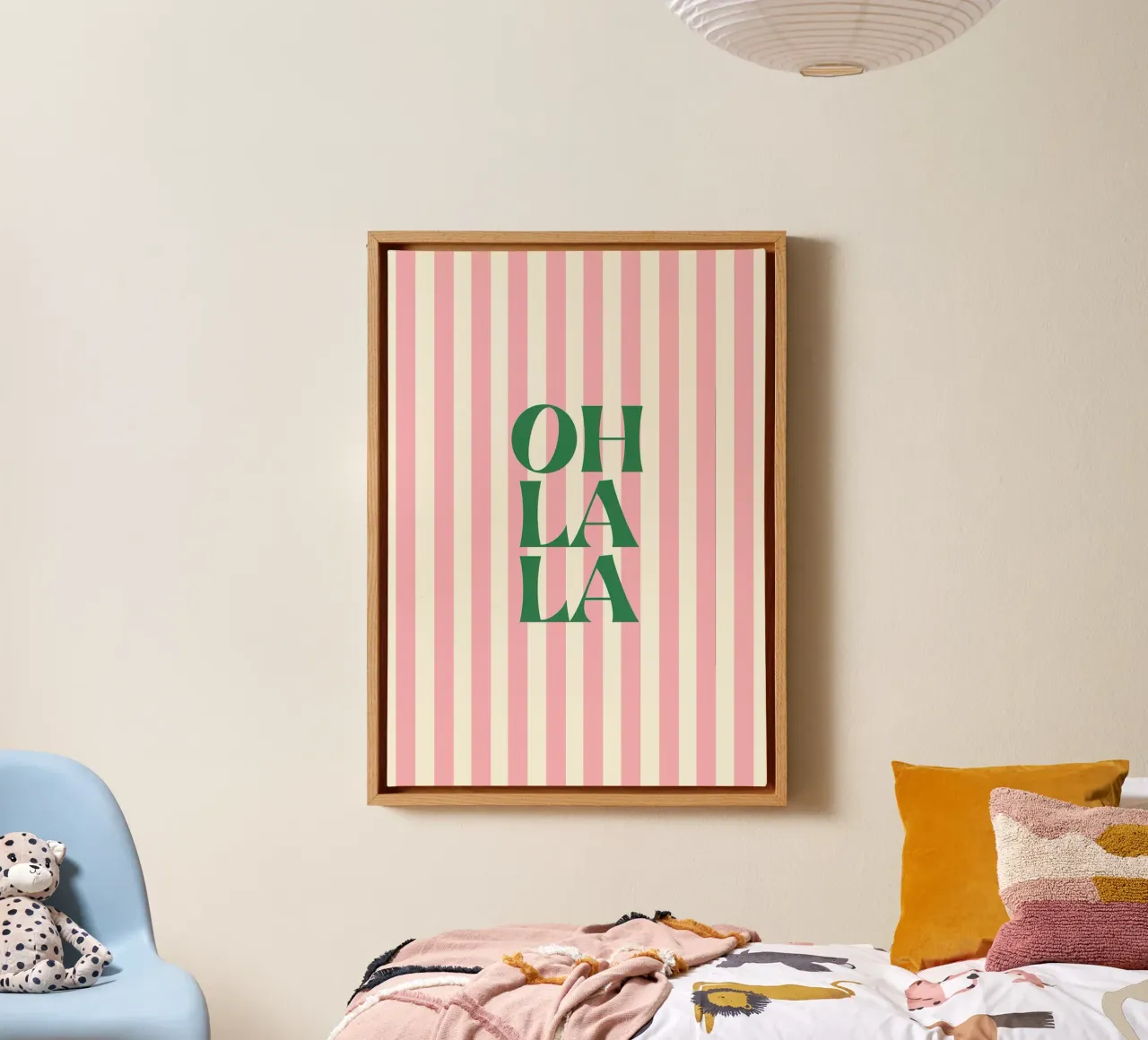Oh La La canvas by Attaboy Dsgn