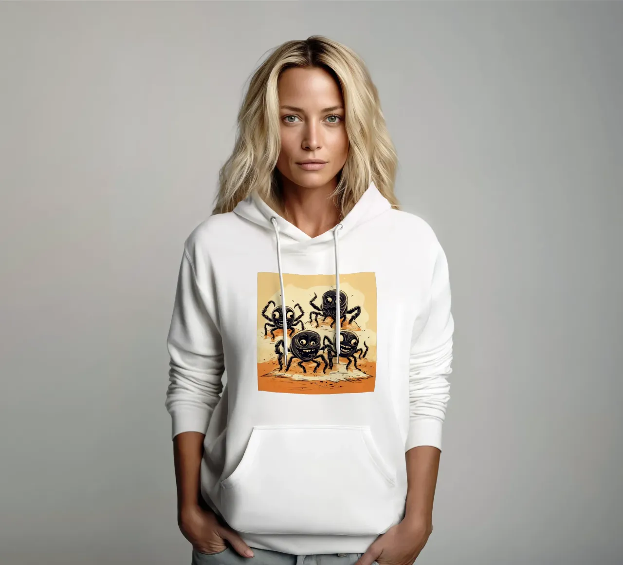 Retro Scorpion Gang felpa con cappuccio da Funny Animals
