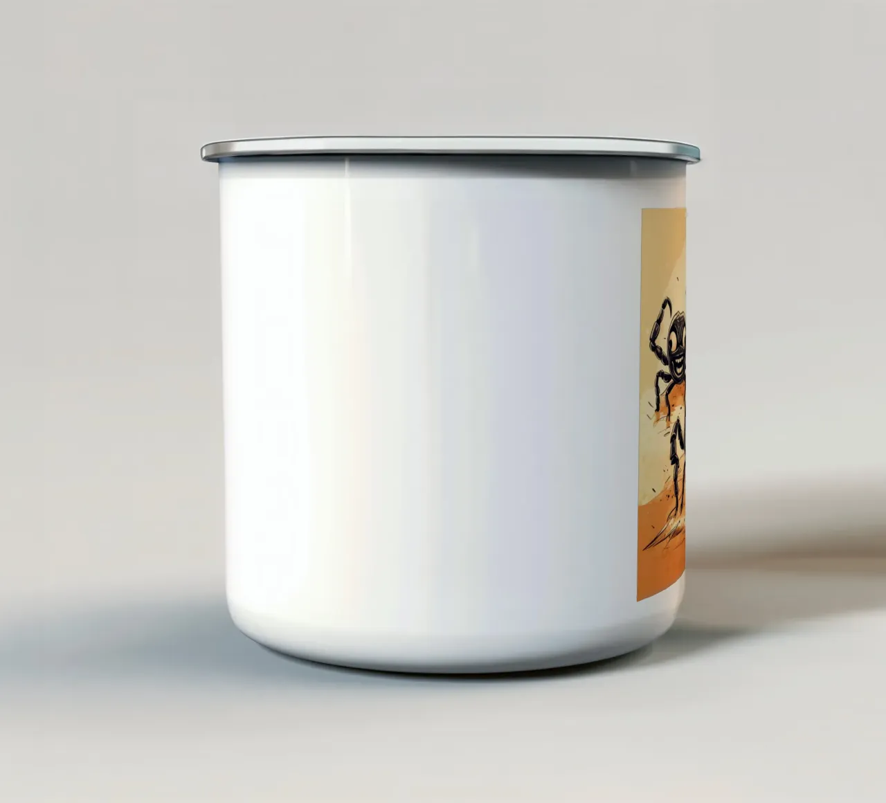 Retro Scorpion Gang tazza in smalto da Funny Animals