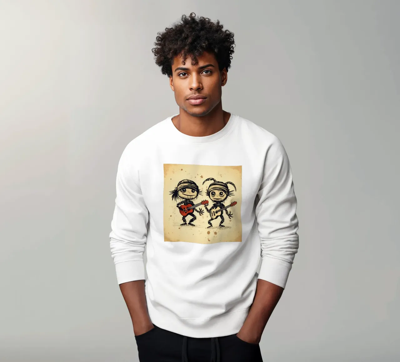 Retro Scorpion Duo felpa da Funny Animals