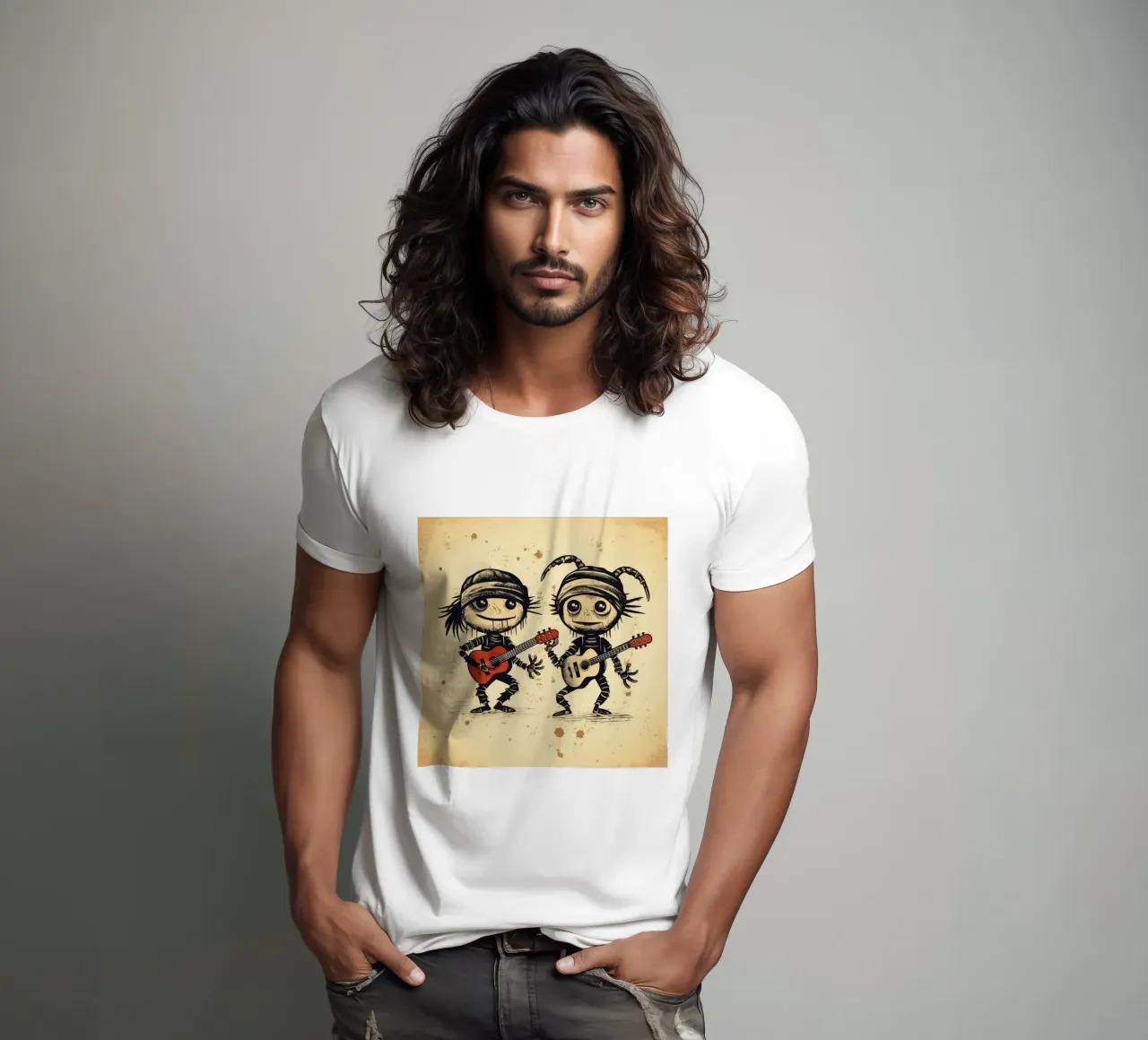 Retro Scorpion Duo t-shirt da Funny Animals