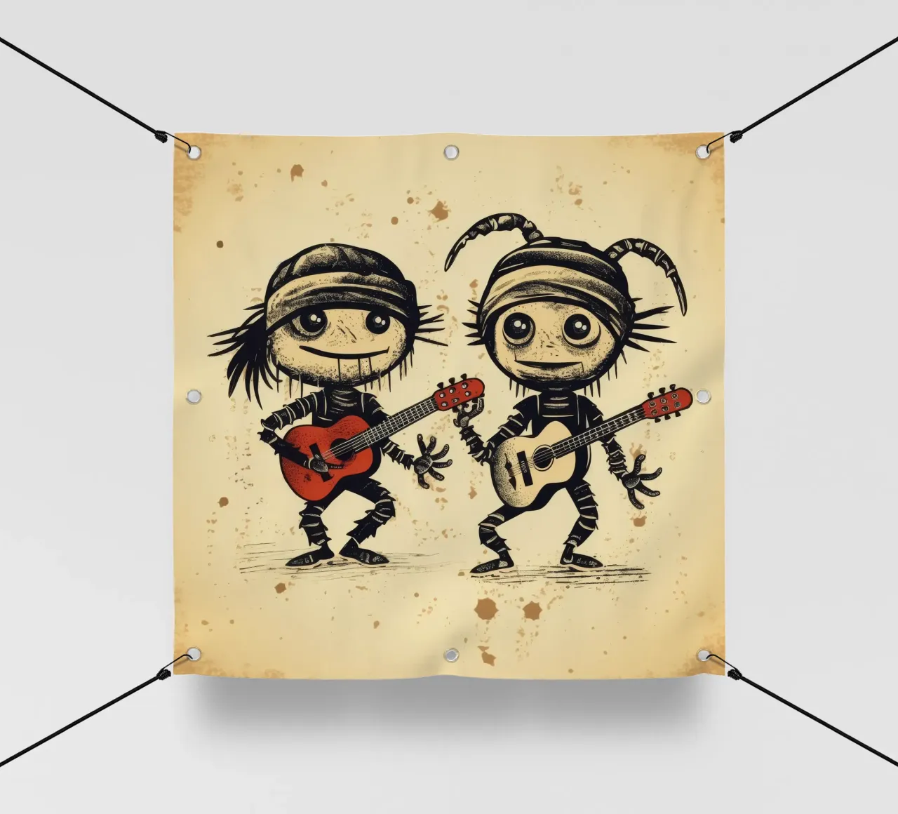 Retro Scorpion Duo telo in pvc da Funny Animals