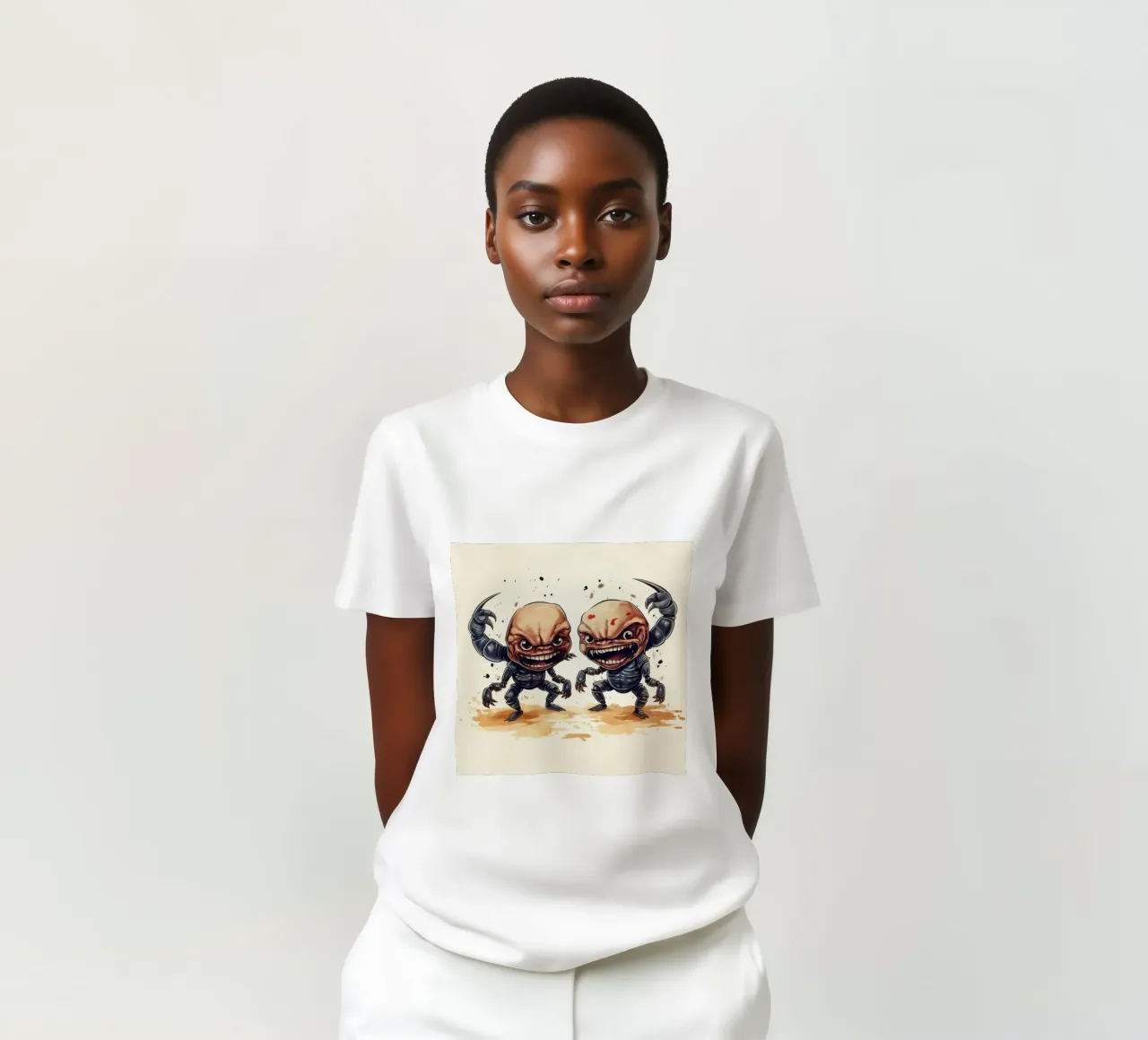 Retro Scorpion Duo t-shirt da Funny Animals