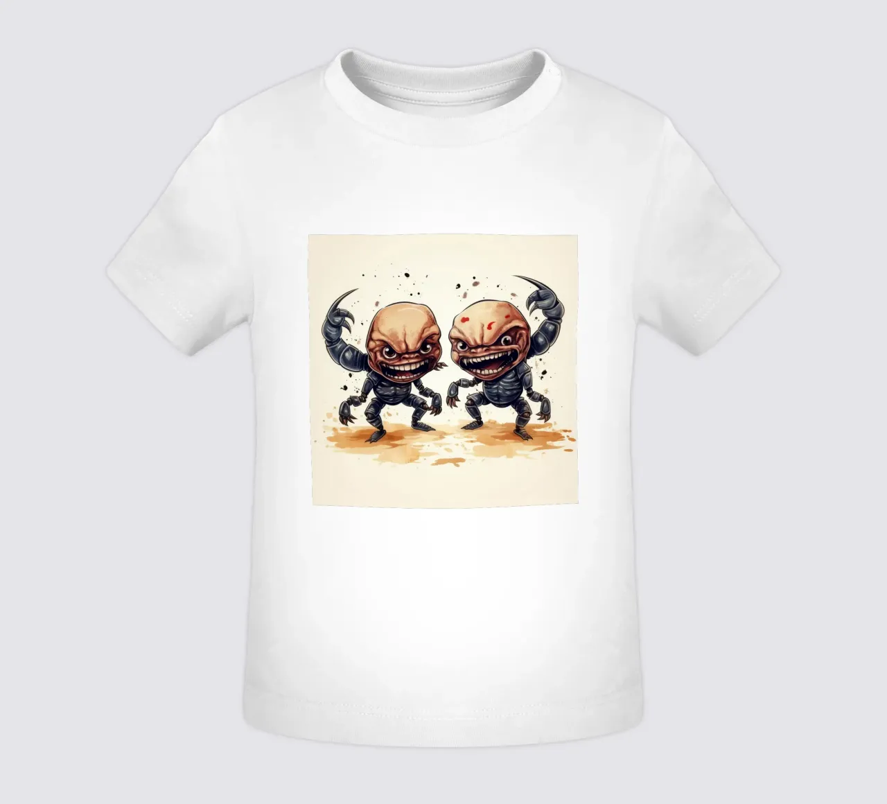 Retro Scorpion Duo maglietta neonato da Funny Animals