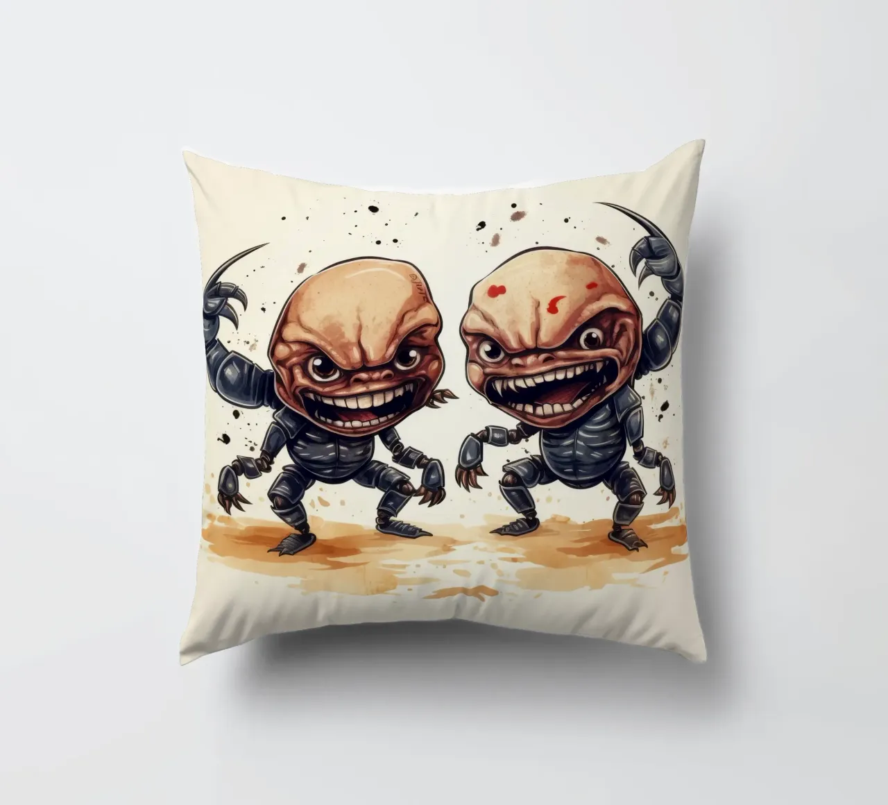 Retro Scorpion Duo cuscino da Funny Animals