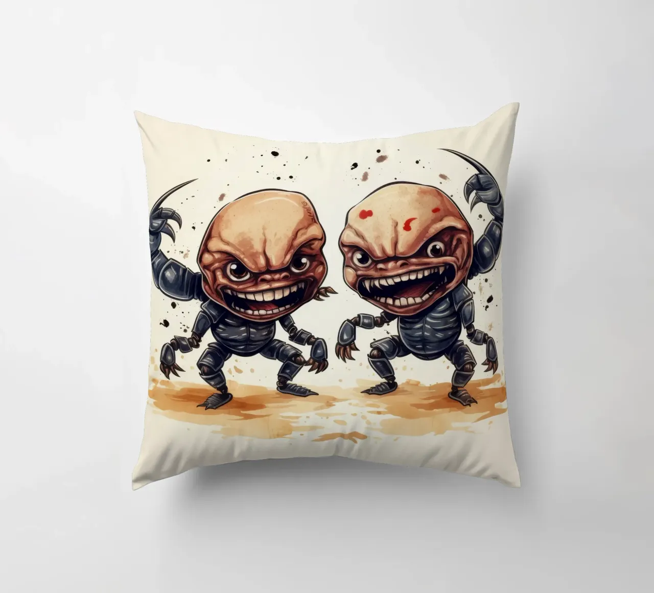 Retro Scorpion Duo cuscino da Funny Animals