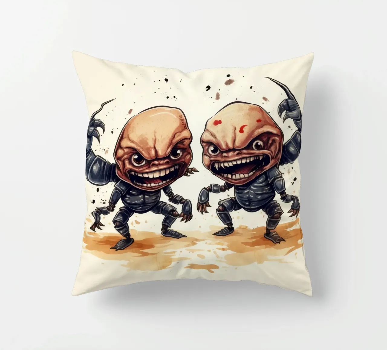 Retro Scorpion Duo cuscino da Funny Animals