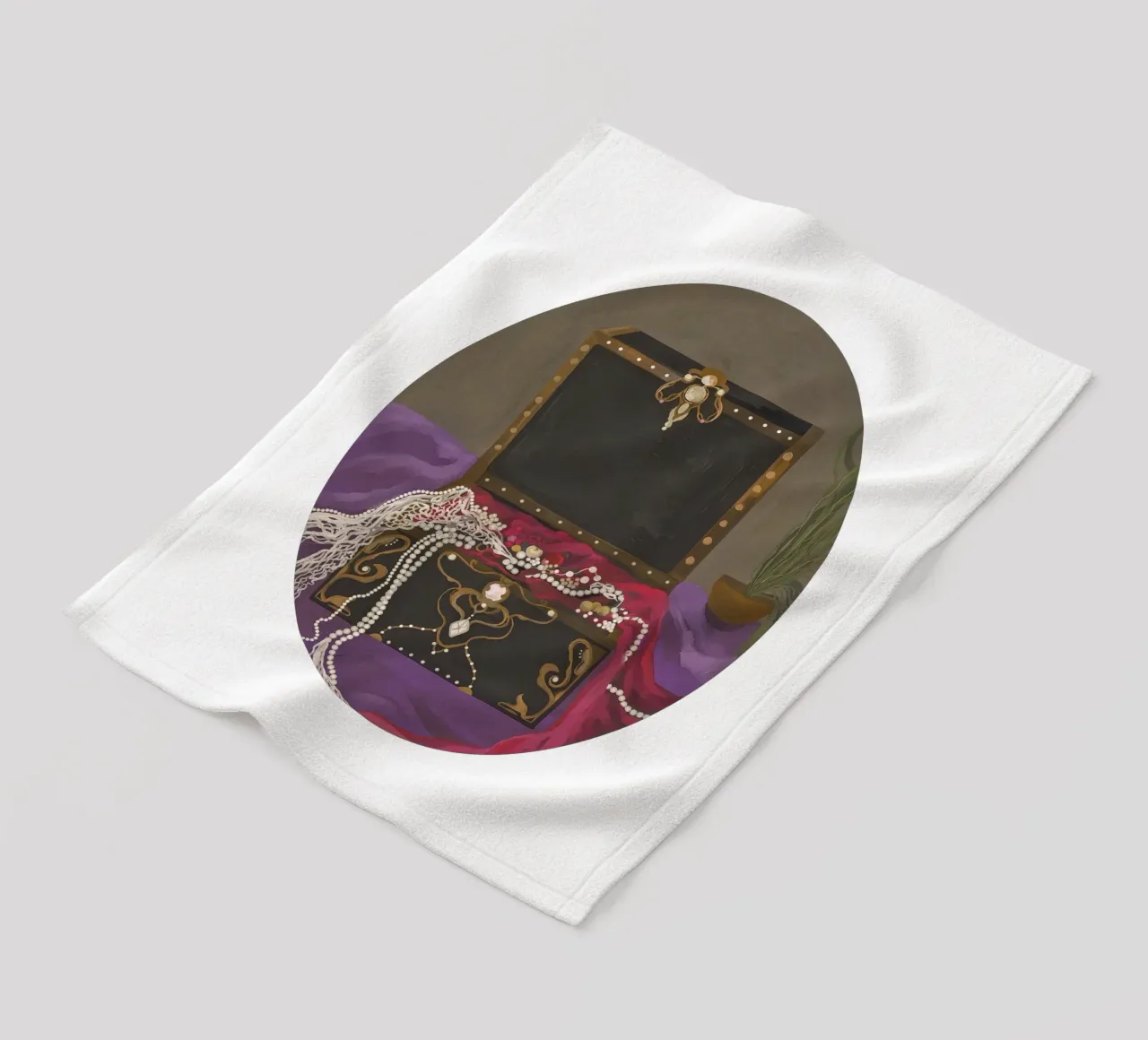 Fantasy gothic jewelleries box coperta in pile da mysteriouscoco