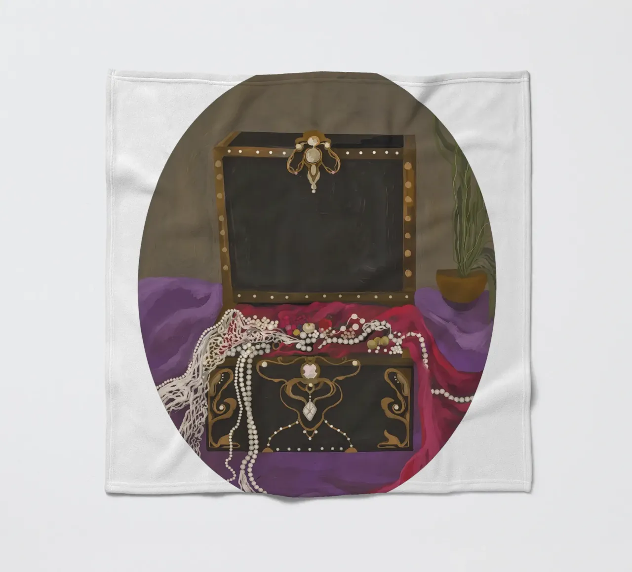 Fantasy gothic jewelleries box coperta in pile da mysteriouscoco