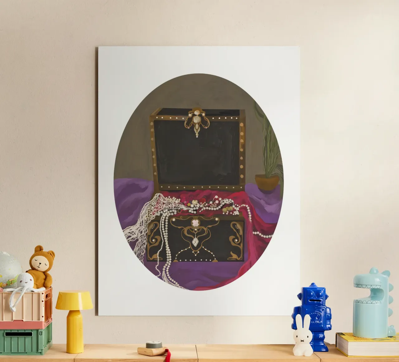 Fantasy gothic jewelleries box alluminio dibond da mysteriouscoco