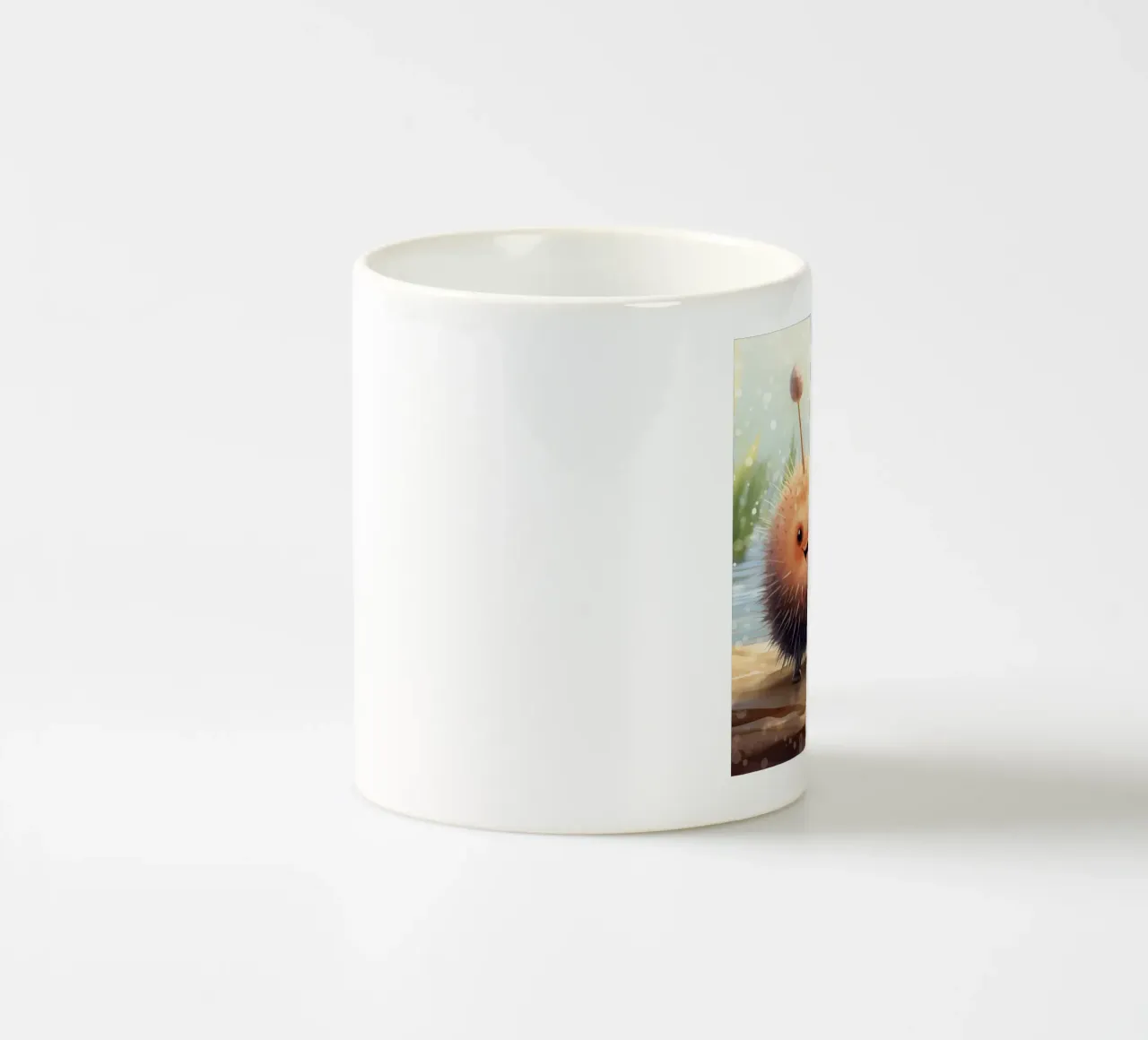 Duo di ricci di mare retrò tazza in ceramica da Funny Animals