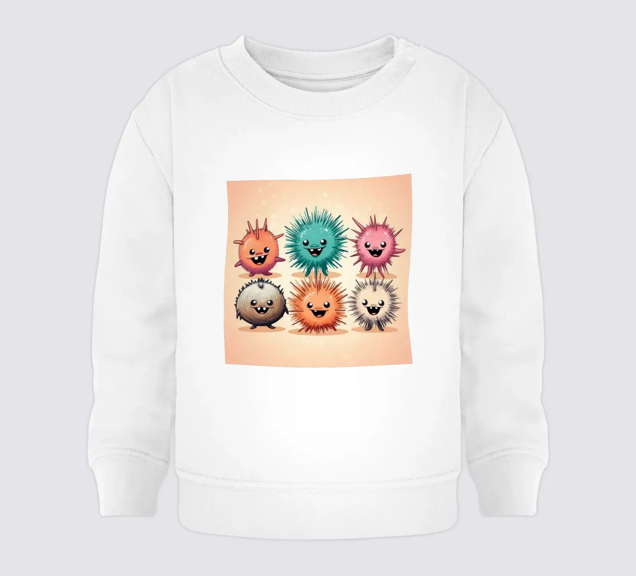 Gang di ricci di mare retrò felpa neonato da Funny Animals
