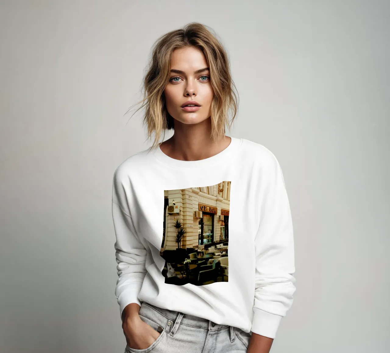Analog Series Optica sweatshirt van Sebastian Hilgetag