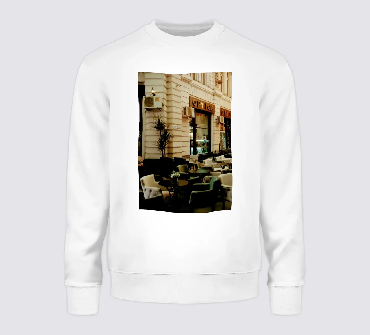 Analog Series Optica sweatshirt van Sebastian Hilgetag