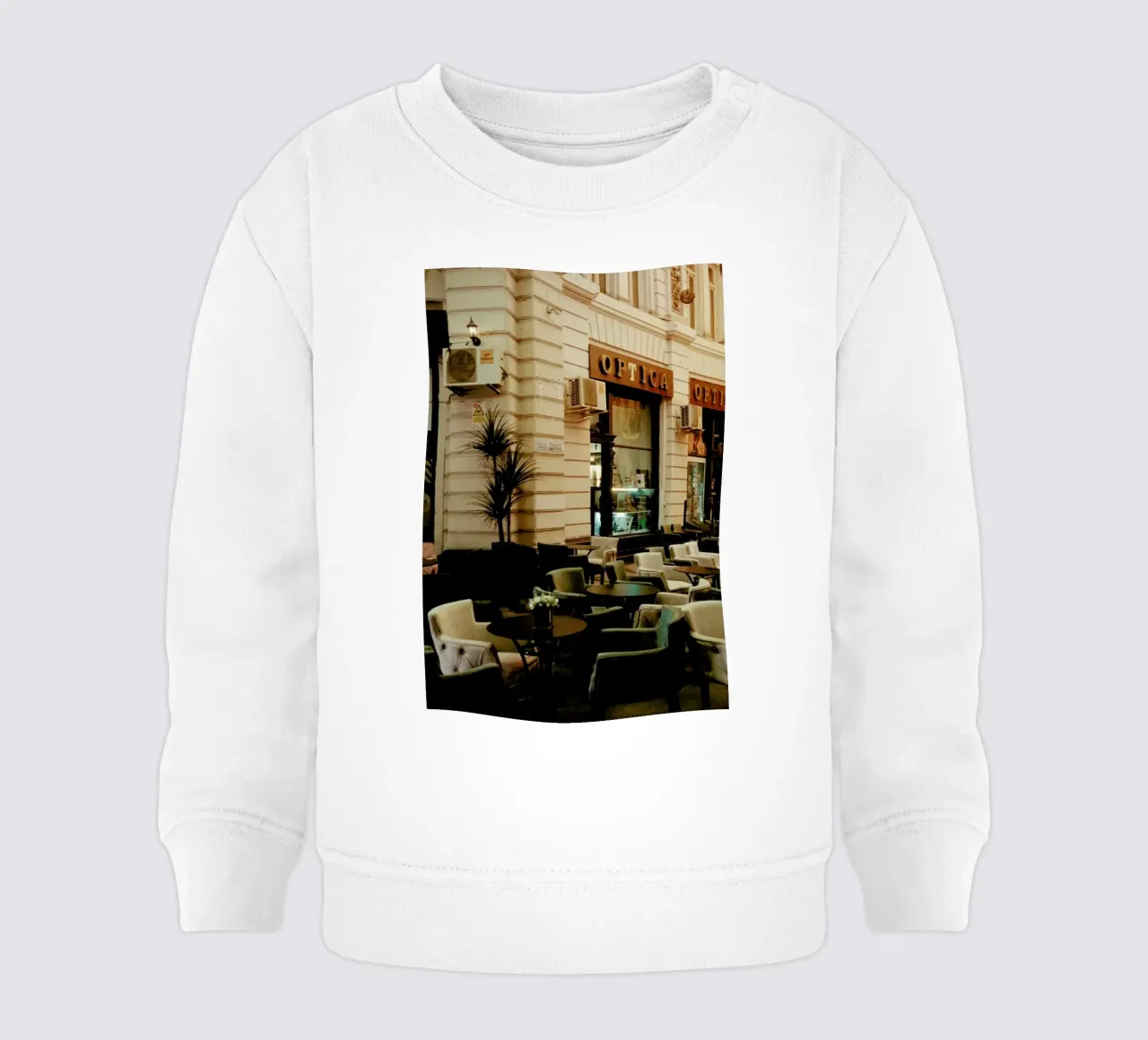 Analog Series Optica sudadera de bebé de Sebastian Hilgetag