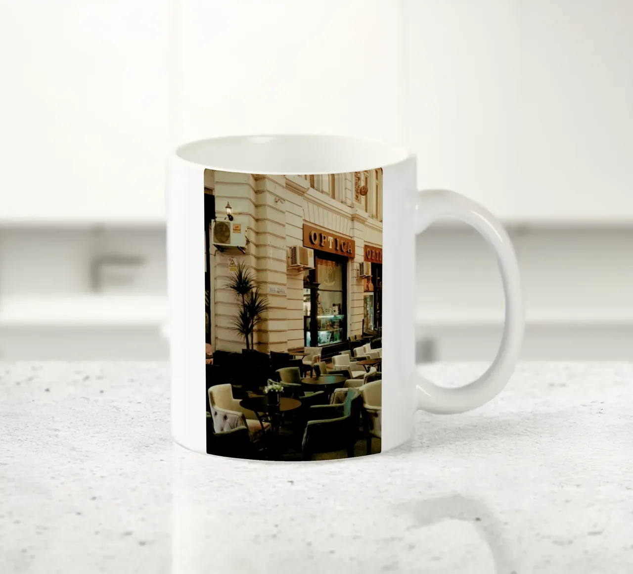 Analog Series Optica tazza in ceramica da Sebastian Hilgetag