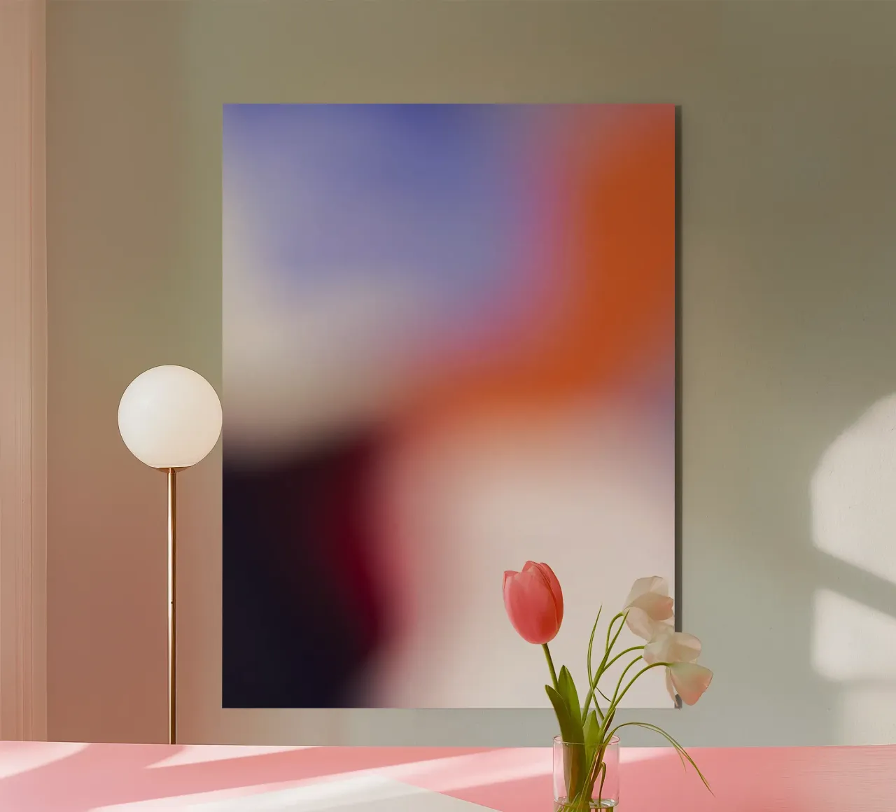 Buntes Glühen 2 alluminio dibond da Studio Memb