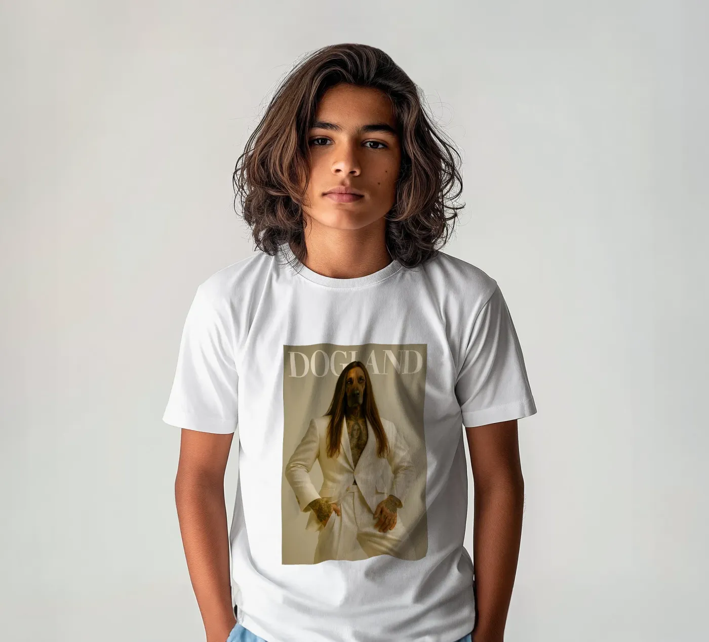 Rafe t-shirt bambini da Affiches Chien Originales – Dogland