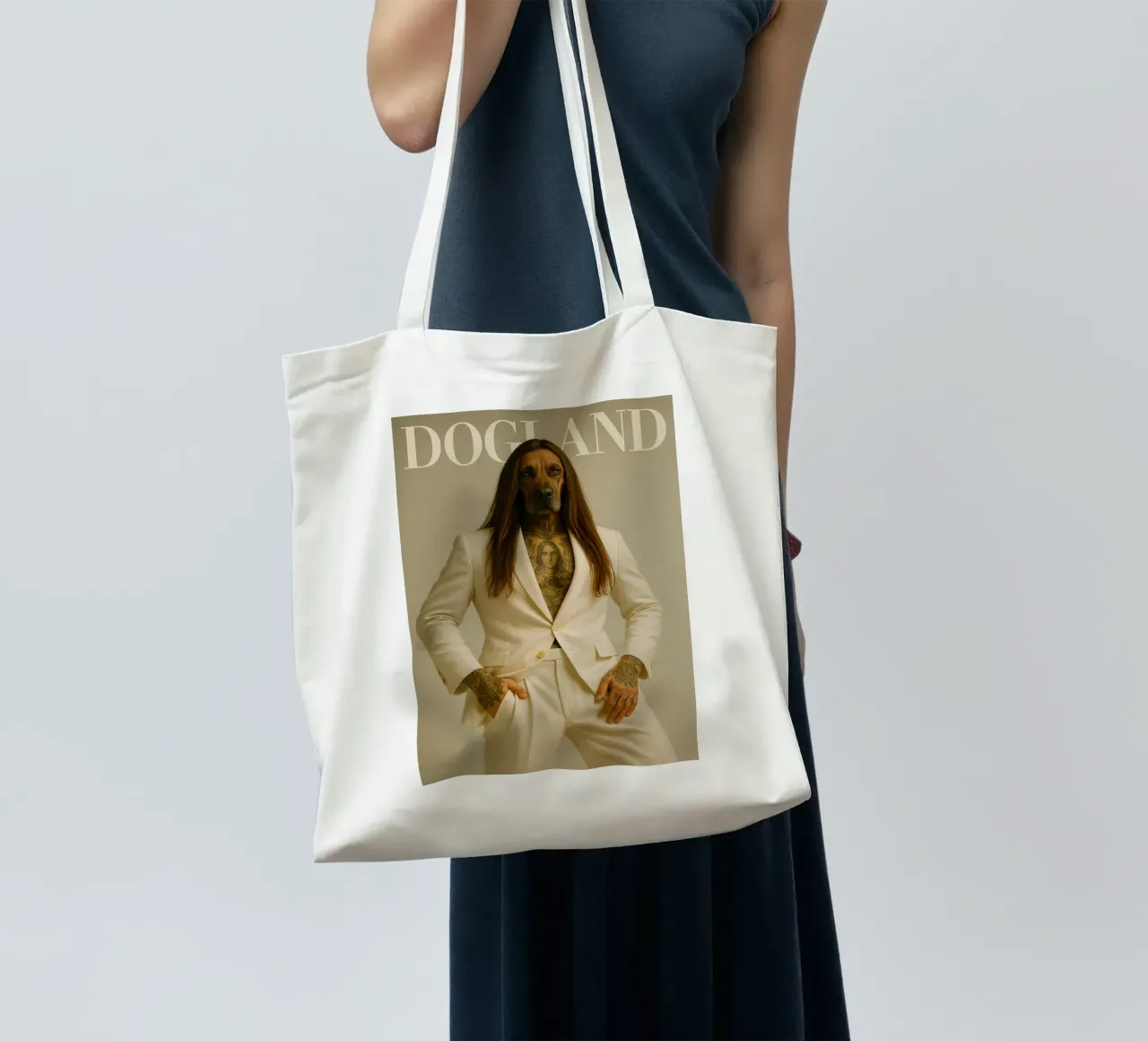 Rafe borsa in juta da Affiches Chien Originales – Dogland