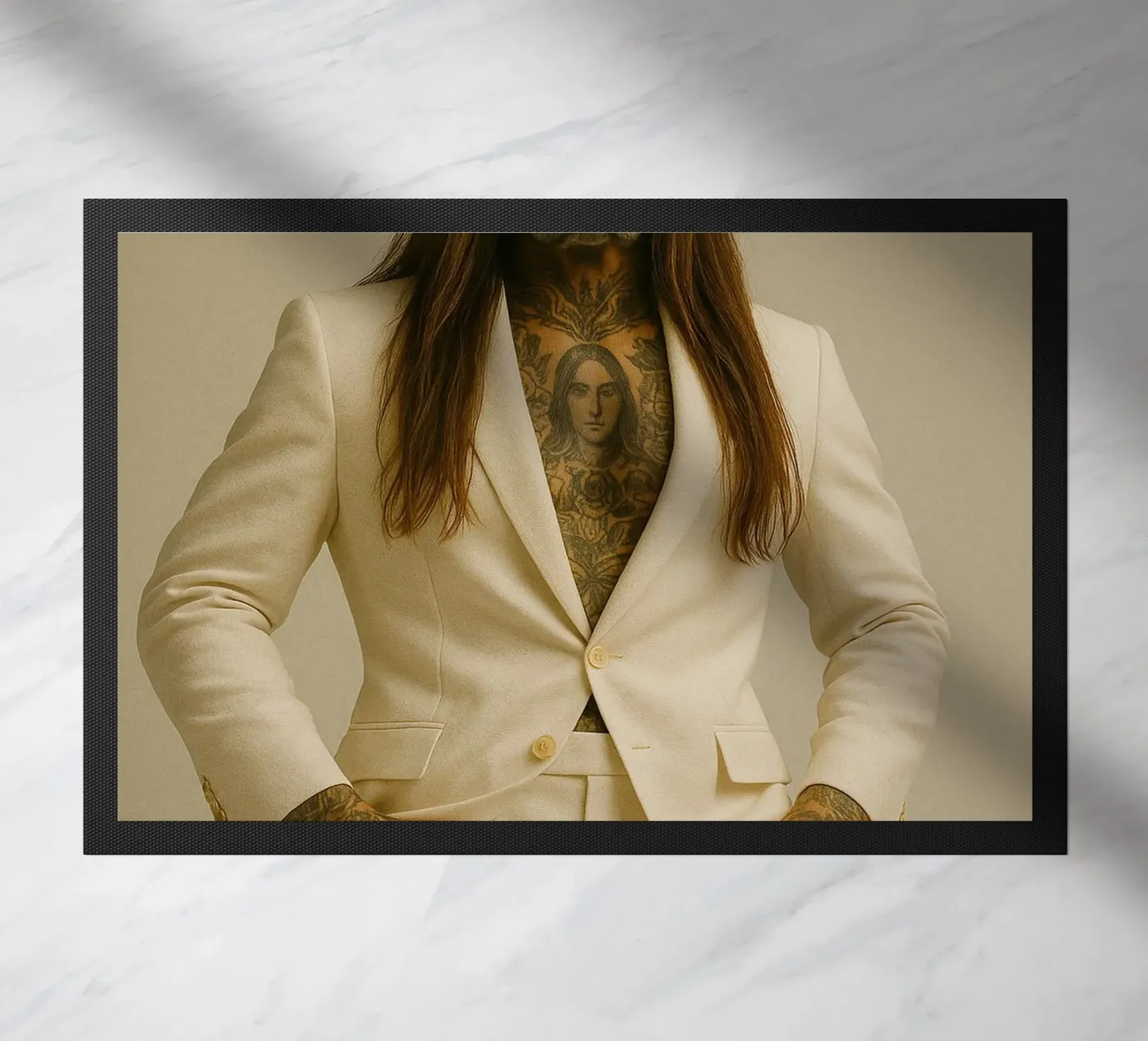 Rafe doormat by Affiches Chien Originales – Dogland