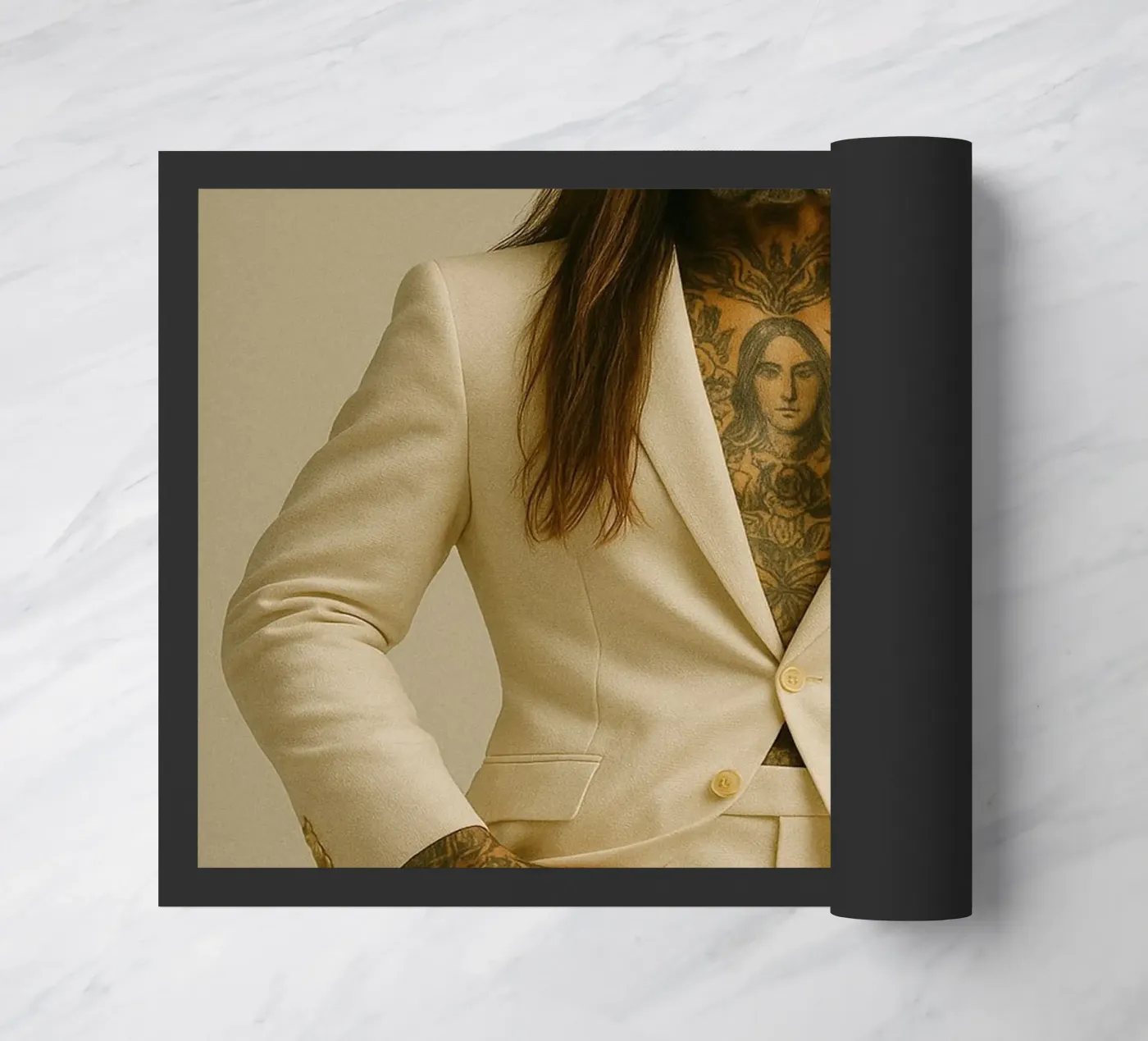 Rafe doormat by Affiches Chien Originales – Dogland