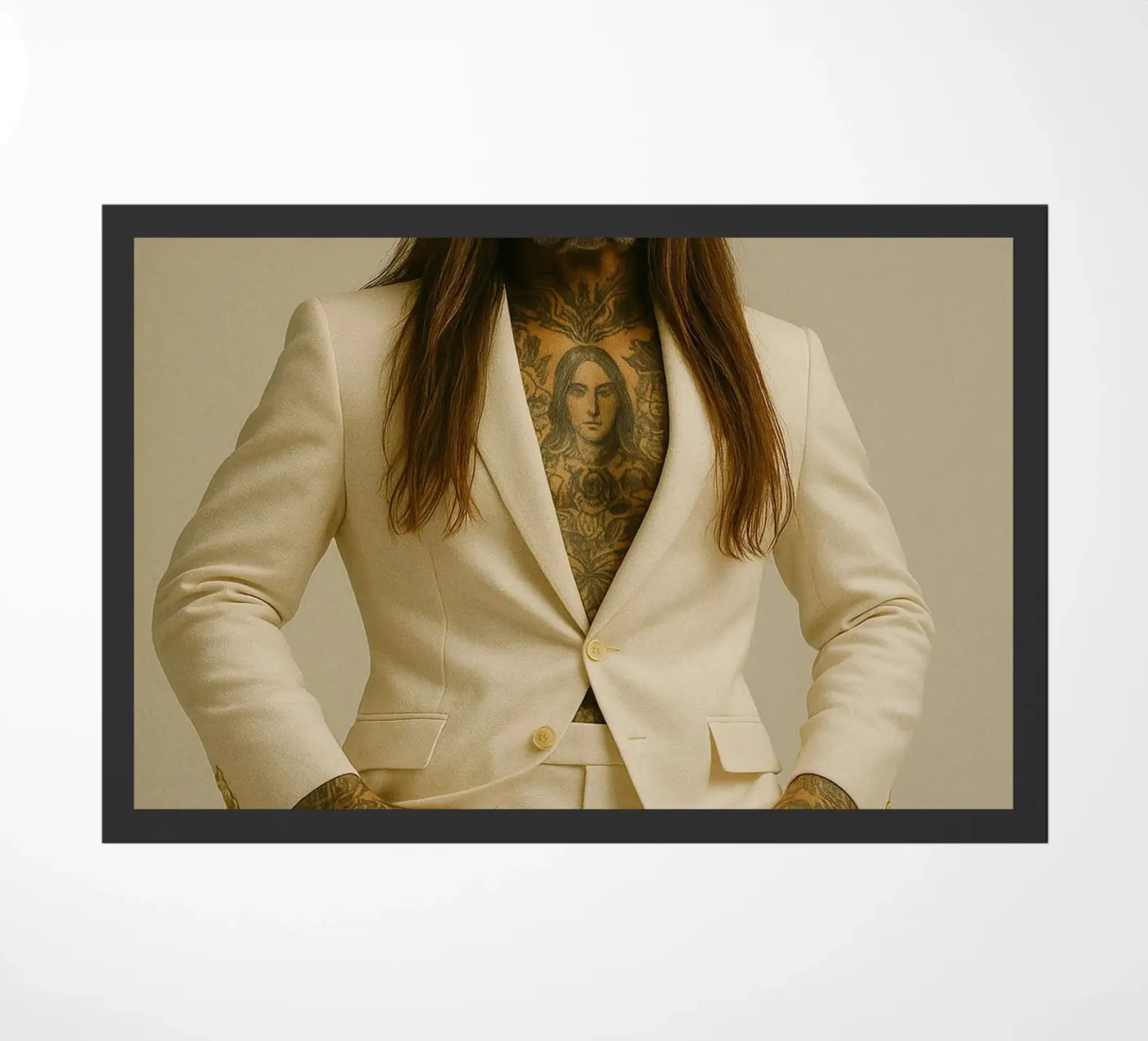 Rafe doormat by Affiches Chien Originales – Dogland