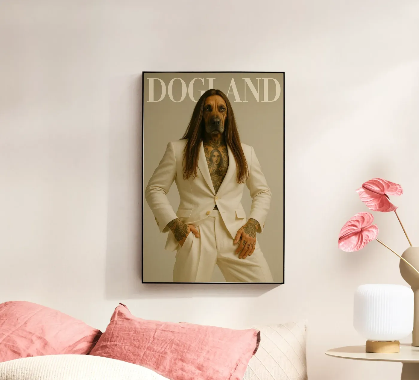 Rafe plexiglass da Affiches Chien Originales – Dogland