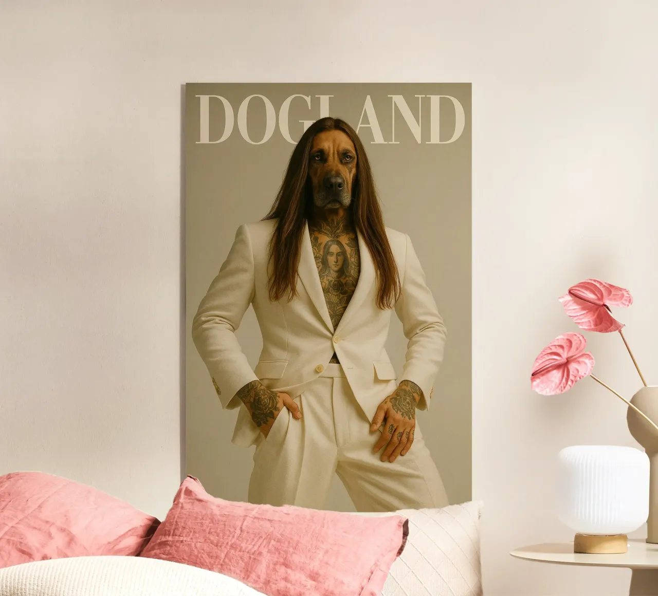 Rafe plexiglass da Affiches Chien Originales – Dogland