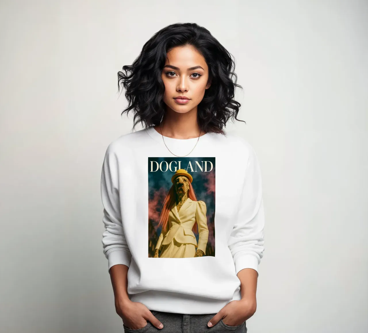 Roxie sweatshirt by Affiches Chien Originales – Dogland