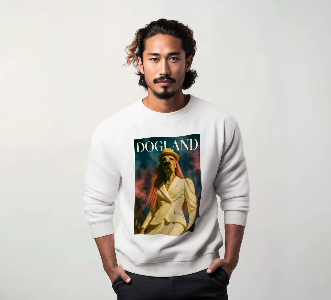 Roxie sweatshirt by Affiches Chien Originales – Dogland