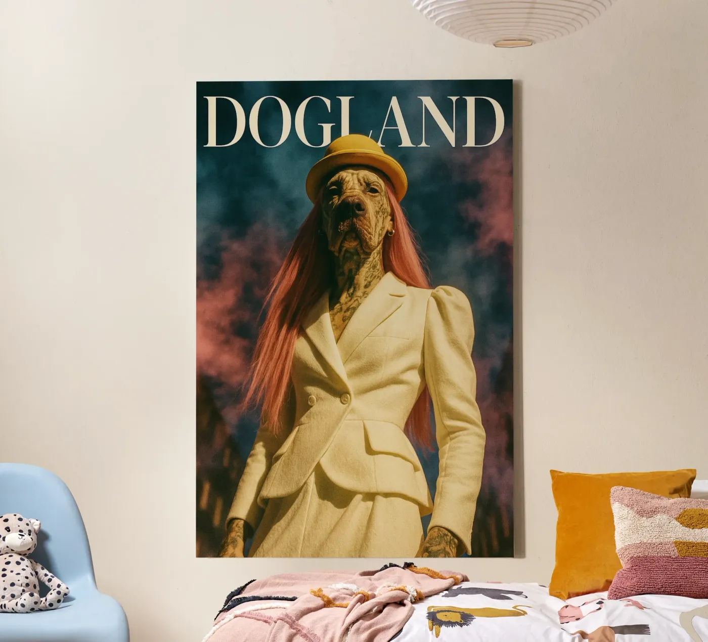 Roxie tela da Affiches Chien Originales – Dogland