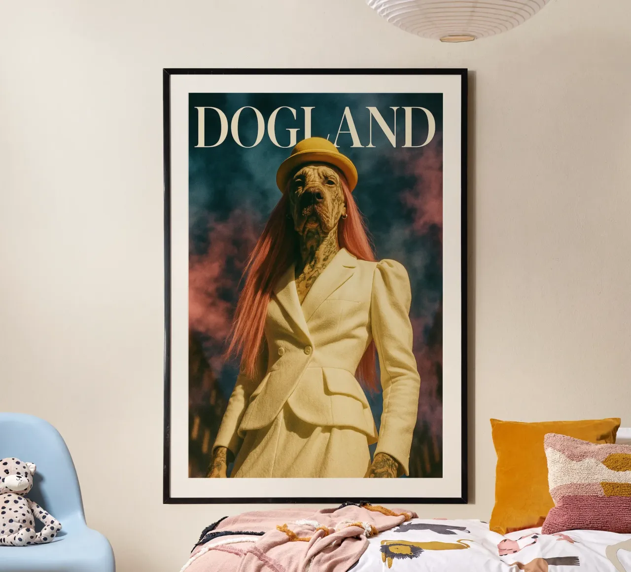 Roxie carta hahnemühle da Affiches Chien Originales – Dogland