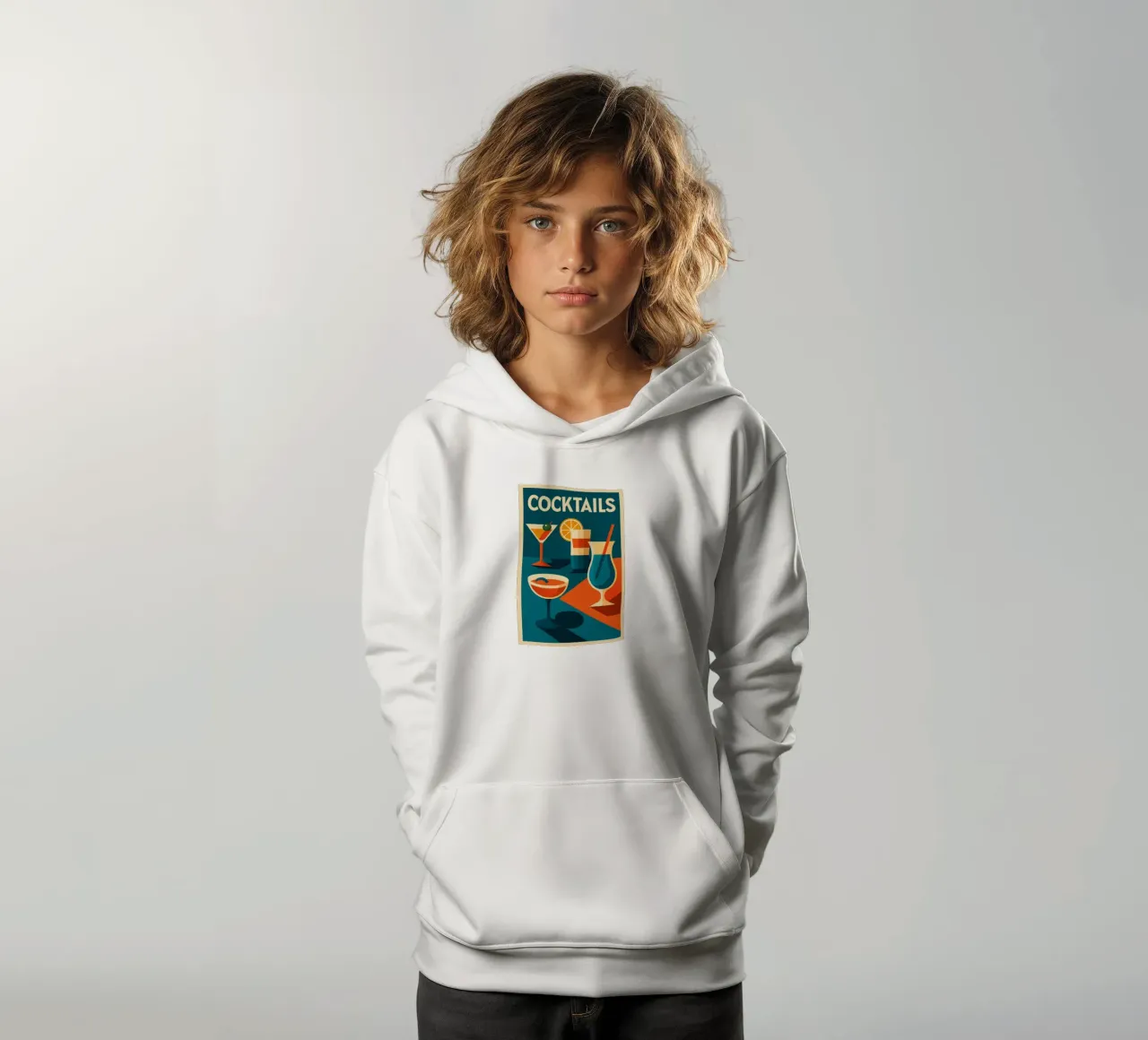 Cocktails - Das Kultposter für Mixologie-Fans Kinder Hoodie von Boissons - Affiches & posters - Retro
