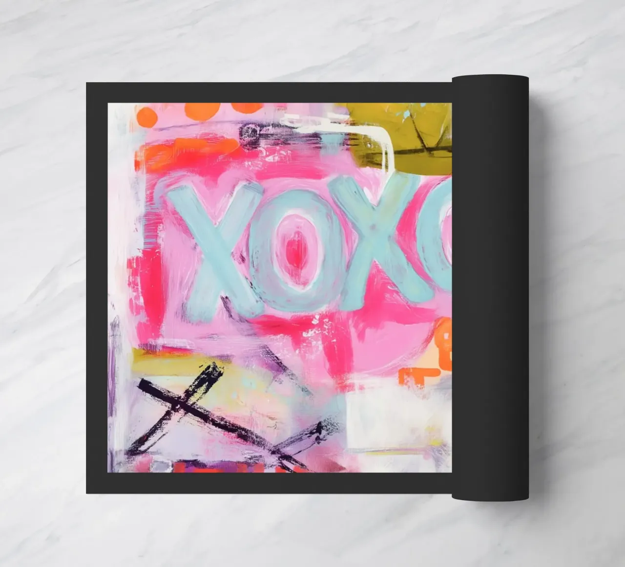 Bacio e abbraccio zerbino da Carinaprint